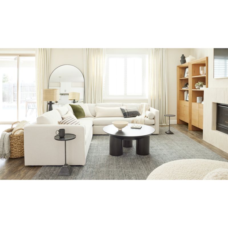 Aris 3-Piece L-Shaped Corner Sectional | Crate & Barrel