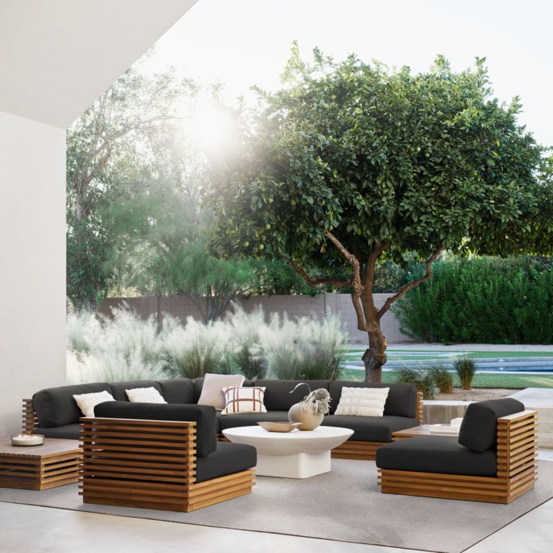 Outdoor sectional crate and barrel deals