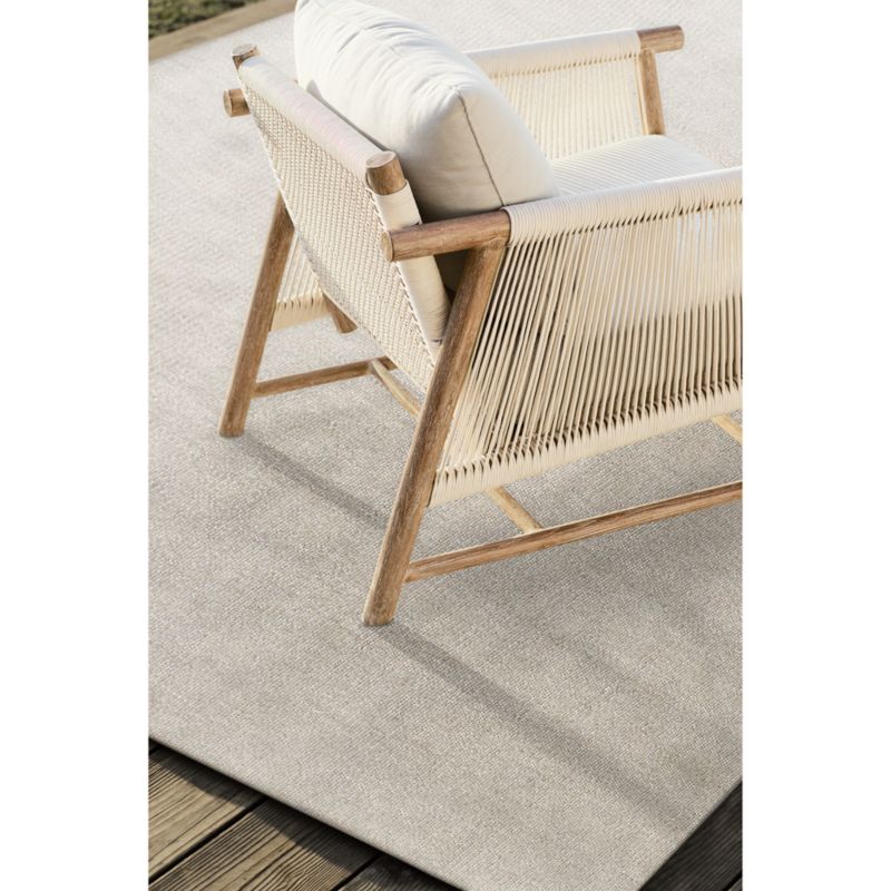 Genoa Performance Grey Indoor/Outdoor Area Rug 6'x9' - image 4 of 8