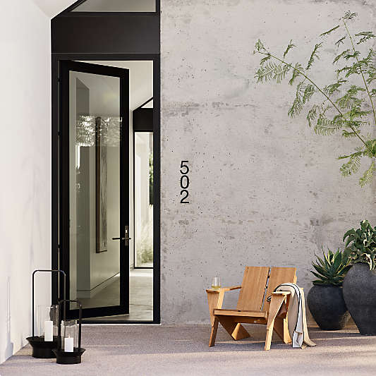 Paso Natural Teak Wood Outdoor Adirondack Chair