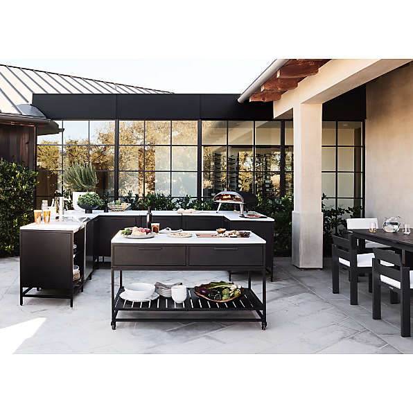 Outdoor Kitchen Cabinets, Furniture Storage Crate Barrel