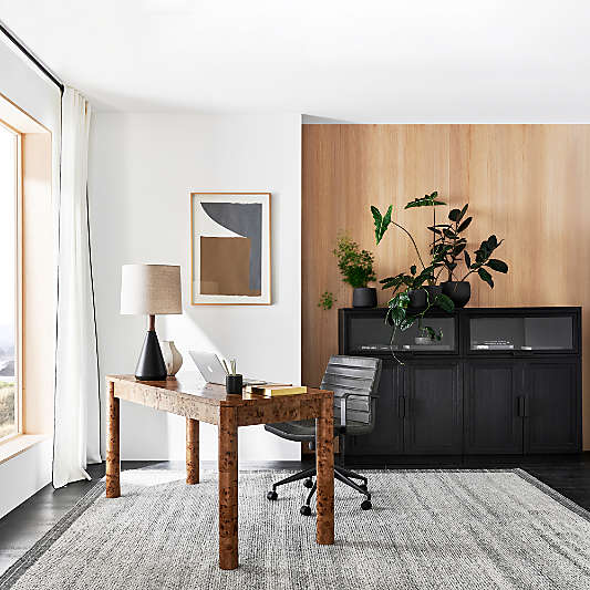 Emerson 60" Mappa Burl Desk
