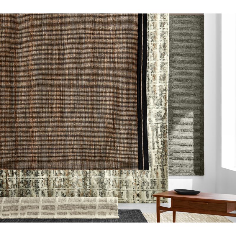 Telluride Wool Tan Rug Swatch 12"x18" - image 2 of 5