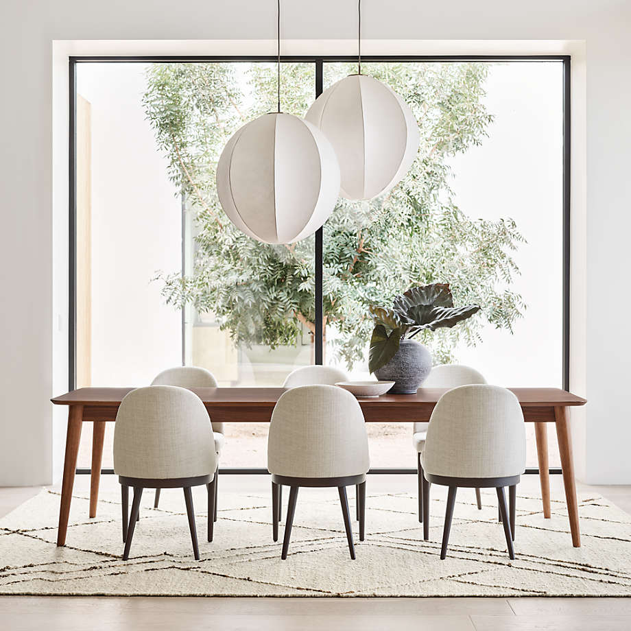 Crate and barrel ana shop chair
