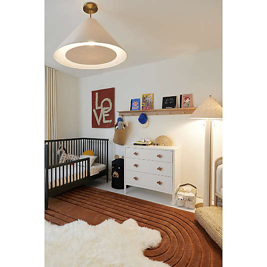 Stay Cool Asha Rainbow 100% Organic Cotton Toddler Sheet Set