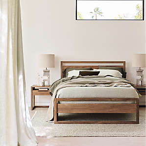 Nightstands Bedside Tables and Night Tables Crate Barrel