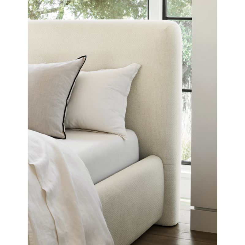 Anneli Ivory Upholstered California King Bed - image 10 of 14