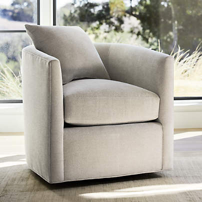 Drew Small Swivel Accent Chair