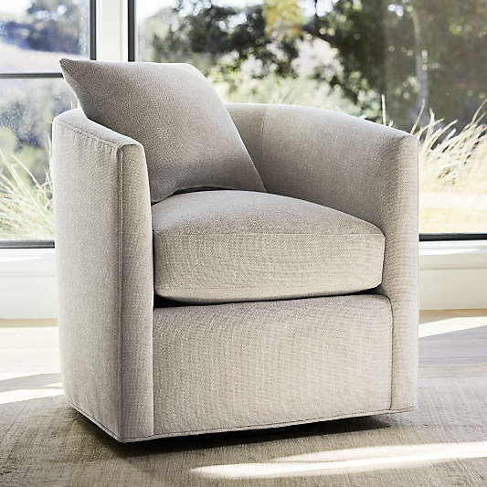 Drew Small Swivel Accent Chair