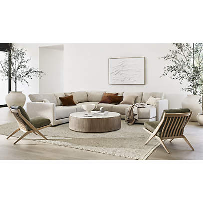 Crate and deals barrel gather couch