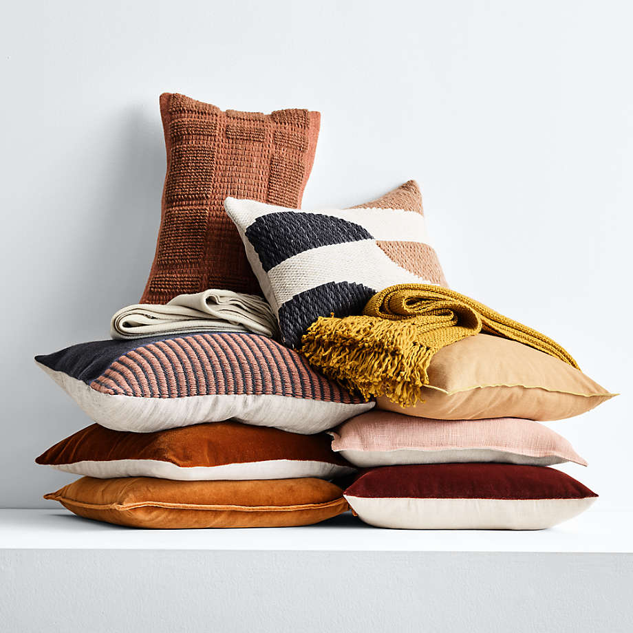Ochre throw hotsell next