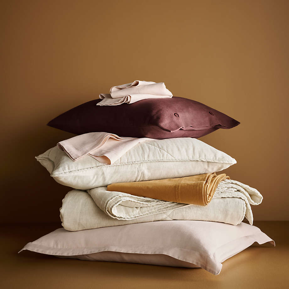 Crate and barrel bed linens sale