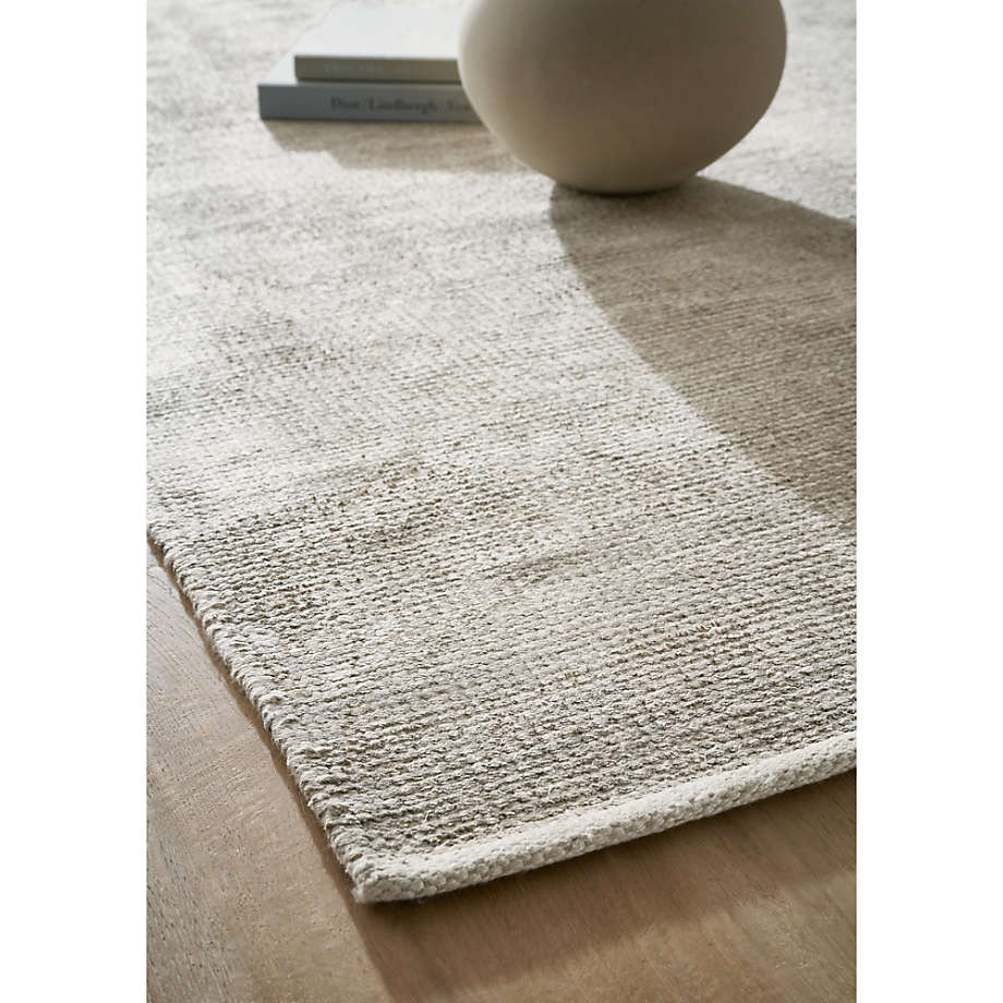 Macon Blue and Ivory Chenille Rug 12x18 Swatch + Reviews