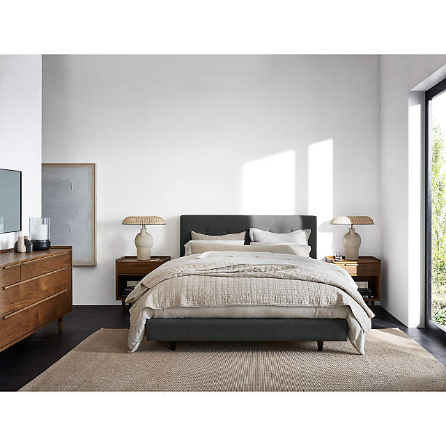 Crate and barrel bed pillows hot sale