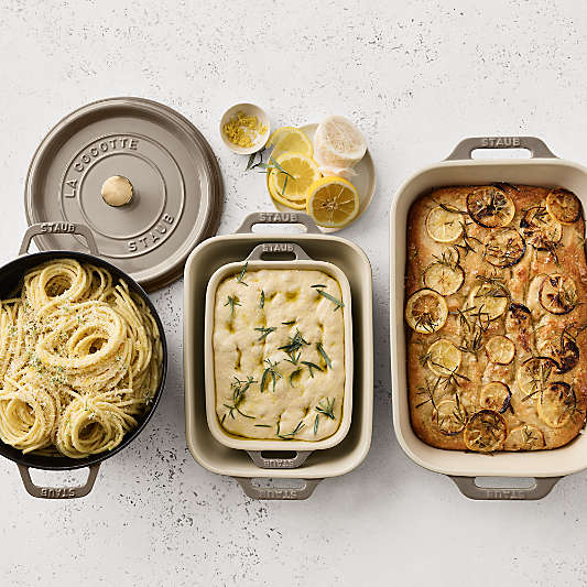 Staub ® Sesame 2-Piece Rectangular Baking Dish Set