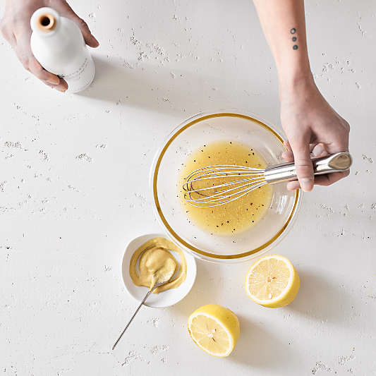 Crate & Barrel Stainless Steel 9.5" Whisk