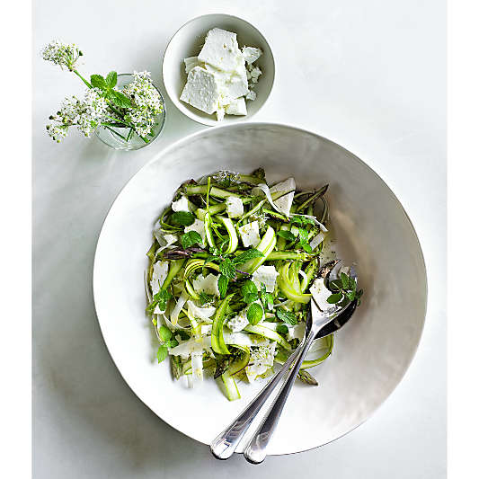 Caesna Mirror Salad Servers, Set of 2