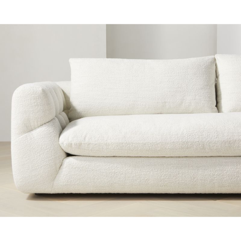 Cambria Bouclé 2-Piece Right-Arm Chaise Sectional Sofa - image 4 of 11