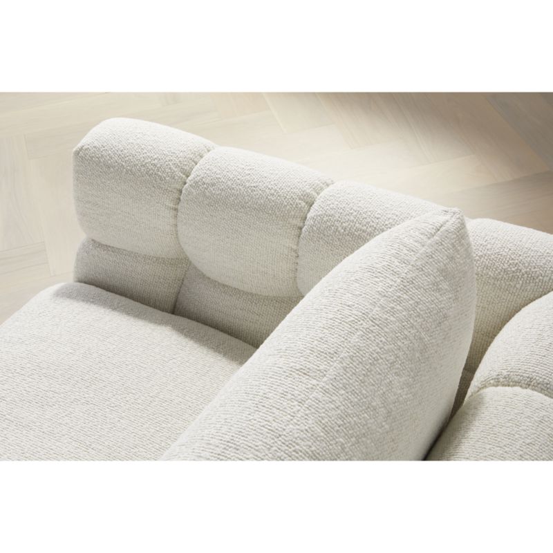 Cambria Bouclé 2-Piece Right-Arm Chaise Sectional Sofa - image 10 of 11