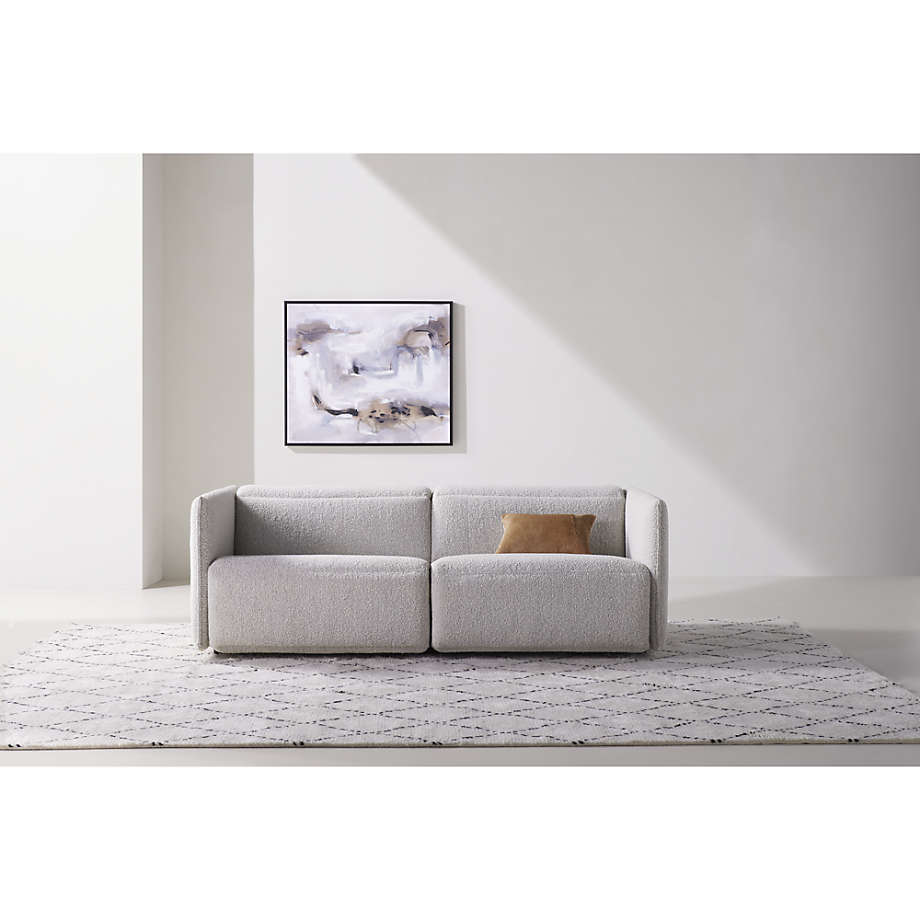 Crate and barrel online reclining sofa