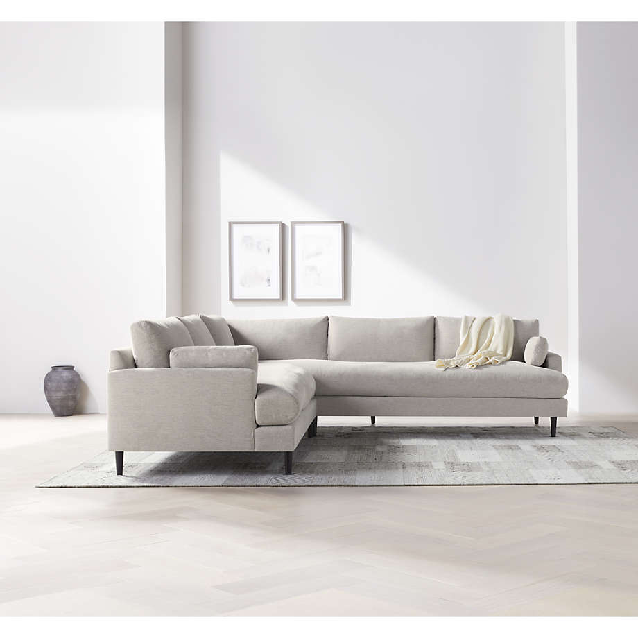 Monahan sectional hotsell crate and barrel