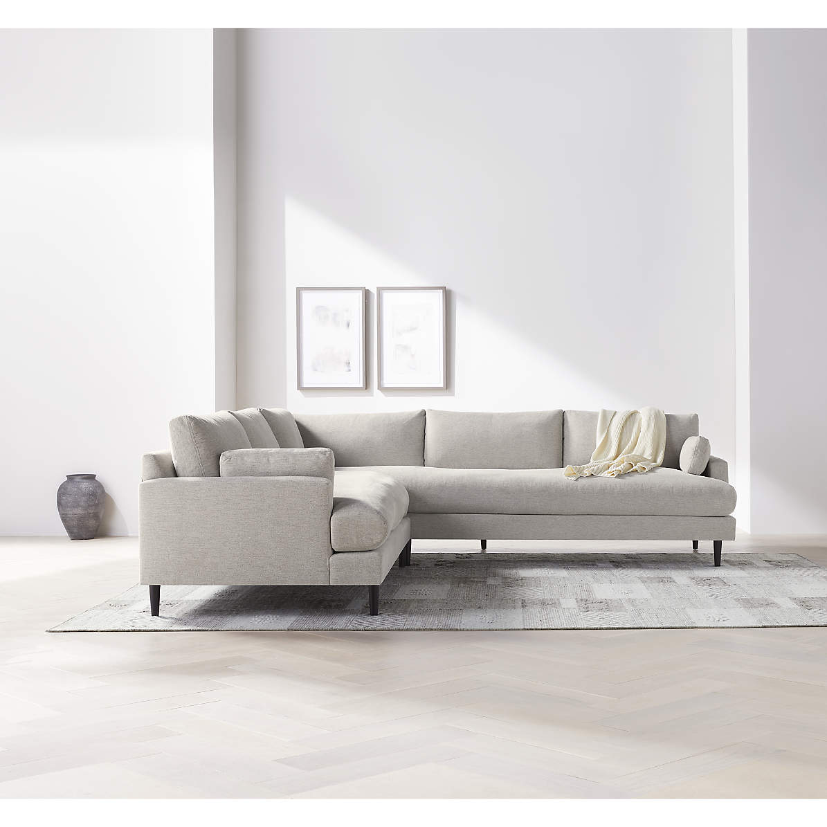 Monahan couch crate shop and barrel
