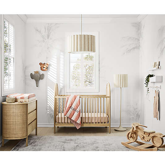 Emme Pleated Linen 23" Kids Pendant Ceiling Light