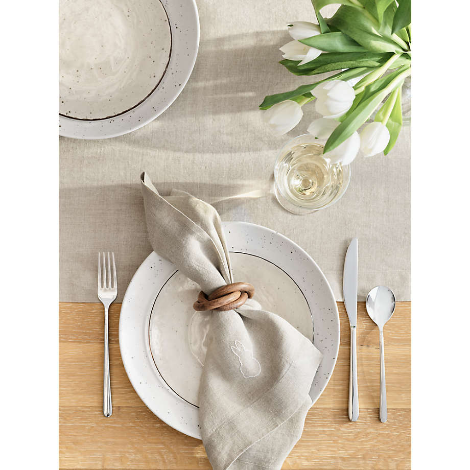 Bunny Embroidered Napkin + Reviews
