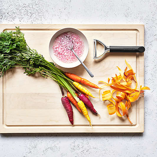 Crate & Barrel Soft-Touch Y Peeler