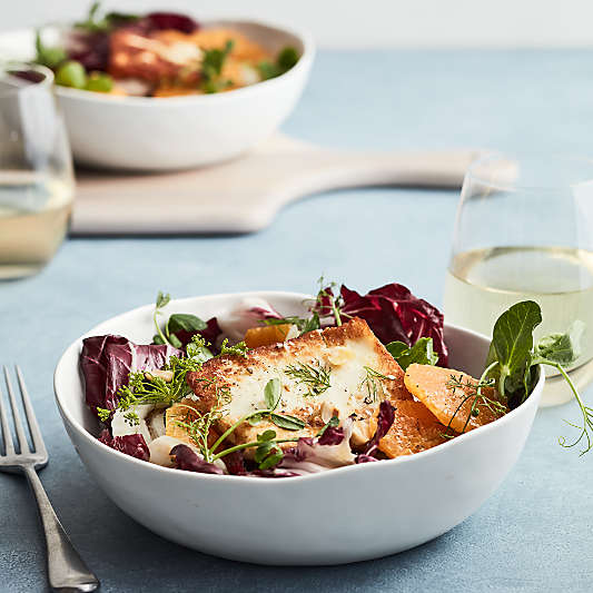 Mercer White Porcelain Large Serving Bowl