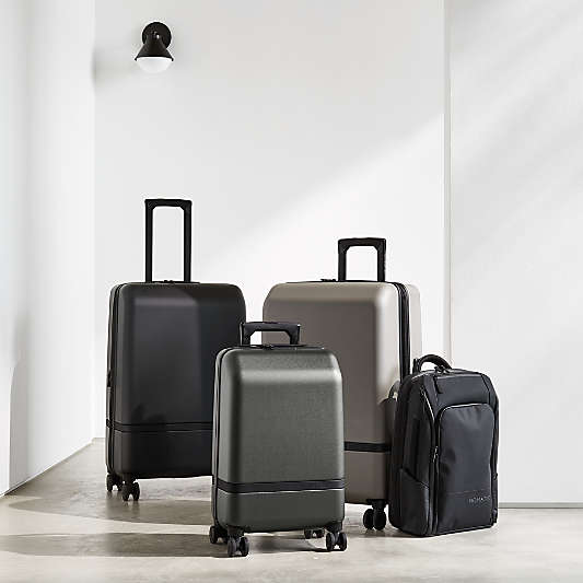 NOMATIC Black Check-In Suitcase