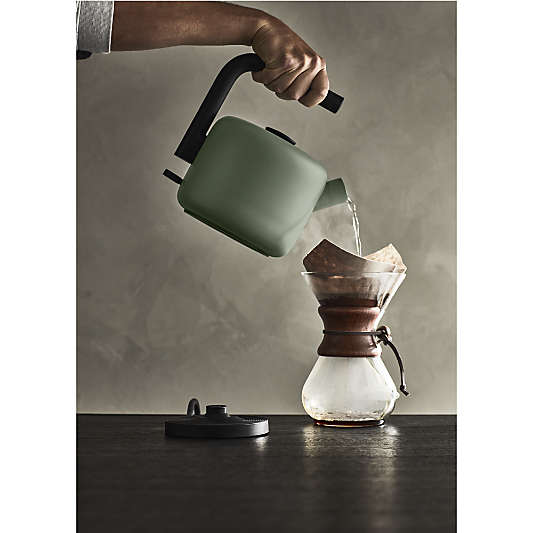 Fellow Clyde Electric Tea Kettle in Smoke Green