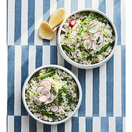 Tour White Porcelain Cereal Bowl