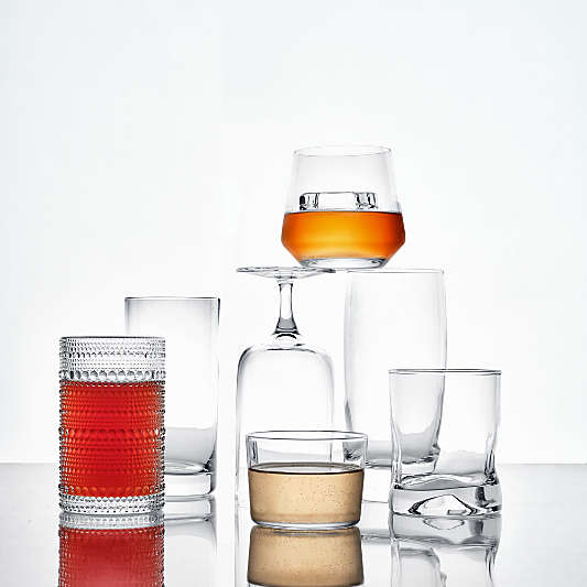 Alma Clear Highball and Double Old-Fashioned Glass