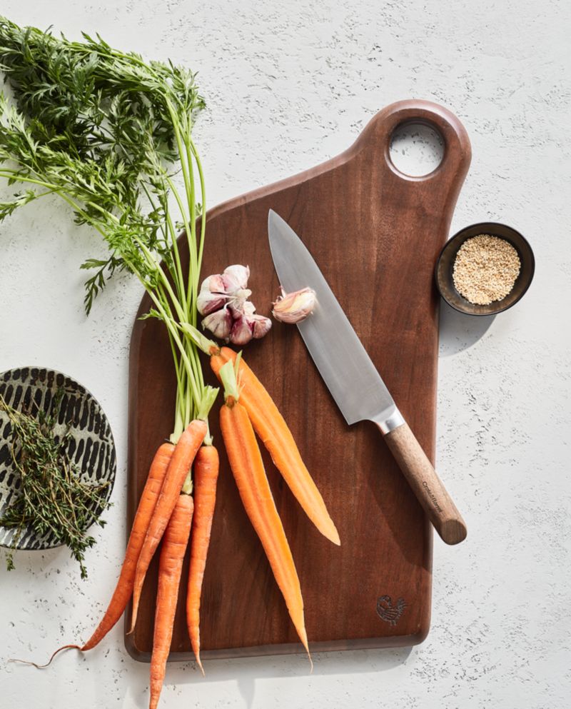 Twa Dark Acacia Wood Stackable Cutting Board by Eric Adjepong