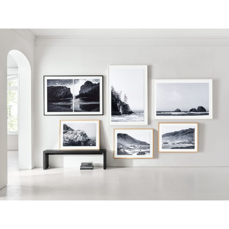 "Big Sur" by Gold Rush Art Co. Black and White Photograph  60"x40" Framed Wall Art Print - image 2 of 6