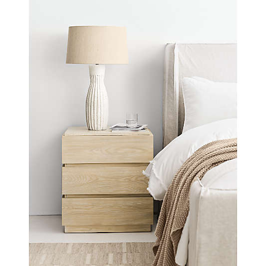 Karina Light Brown Terracotta Table Lamp 28.5"