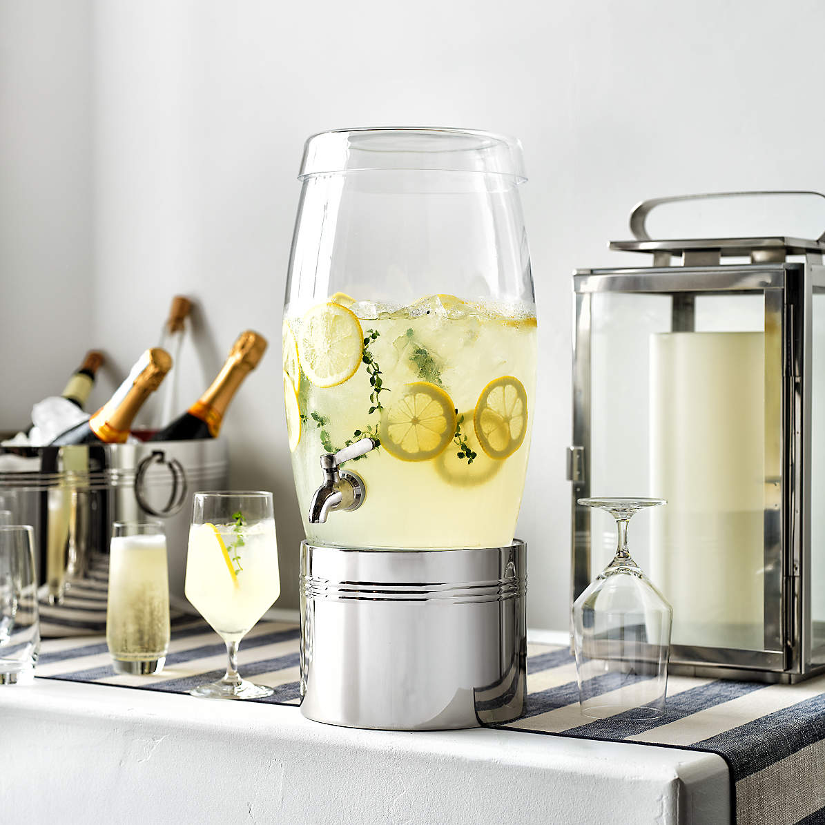 Classic Glass Drink Dispenser