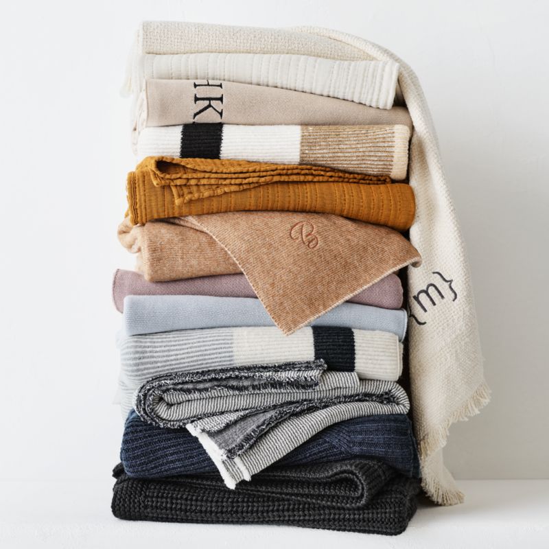 Crate and barrel chunky knit throw sale