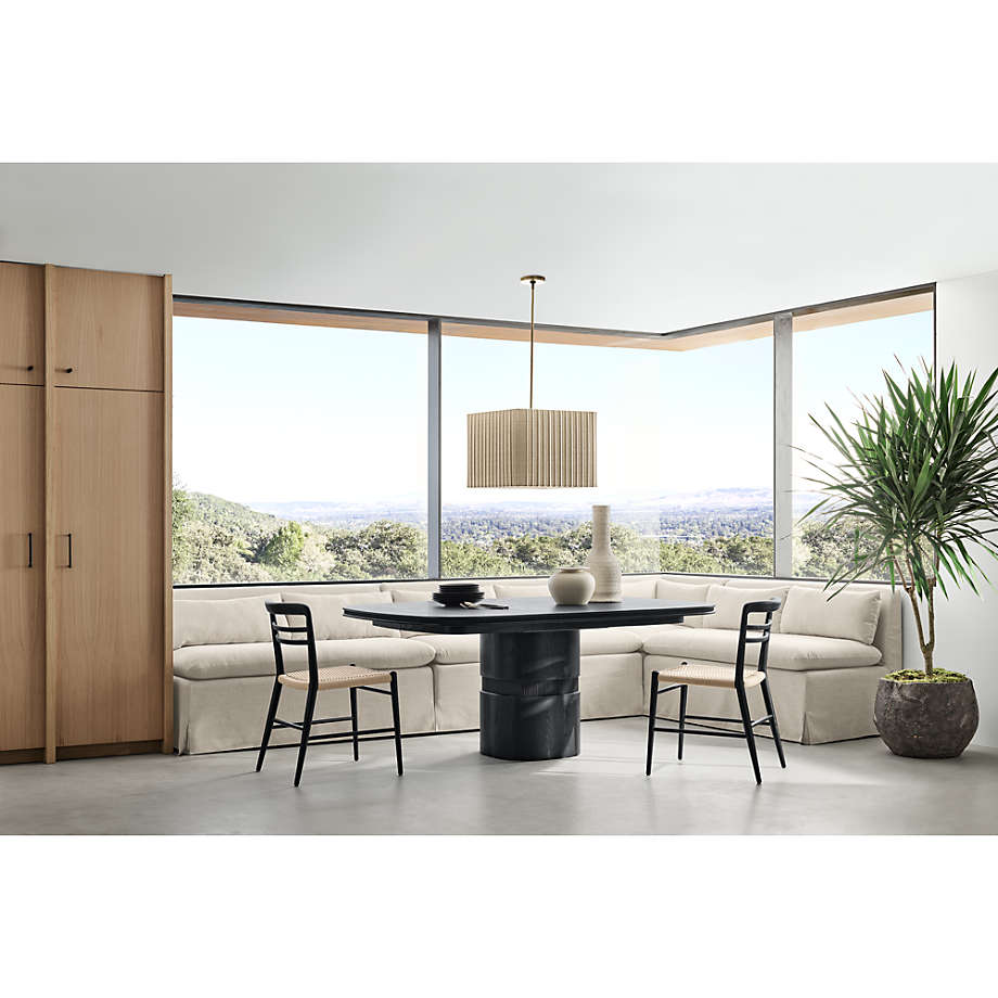 Crate and barrel folding dining deals table