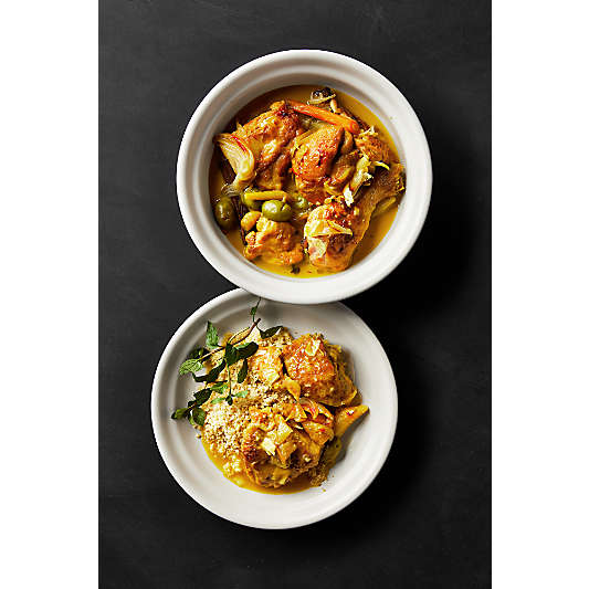 Jamesware White Low Bowl