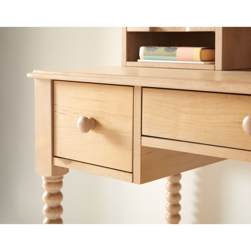 Jenny Lind Maple Wood Kids Desk Hutch