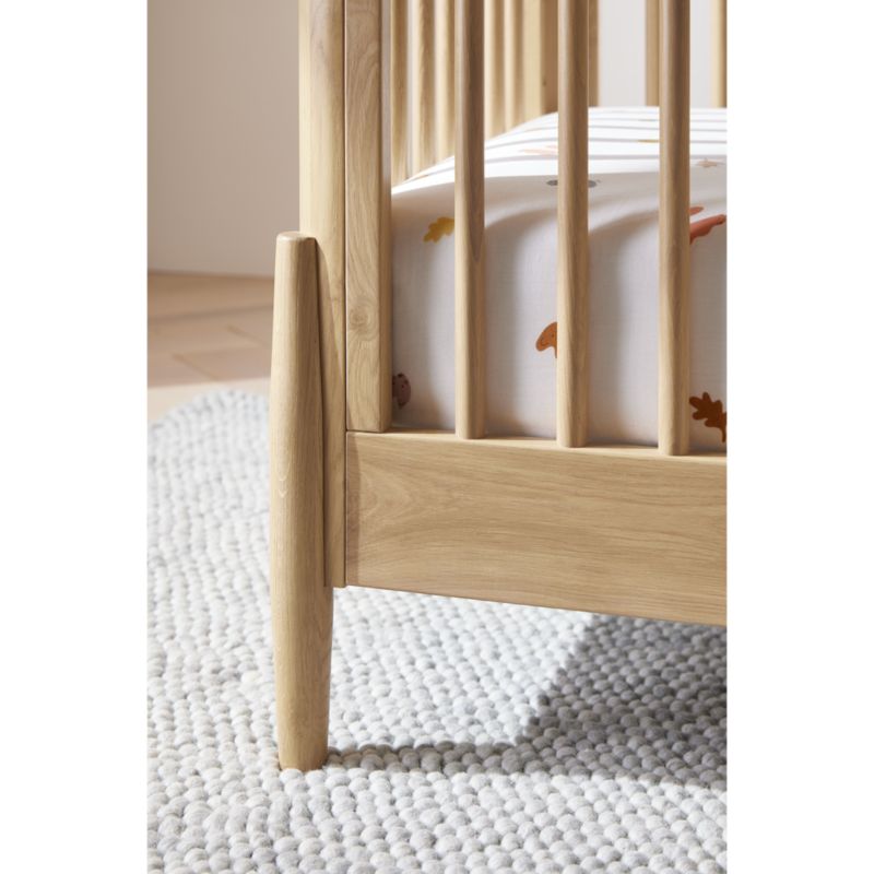 Oak baby crib online