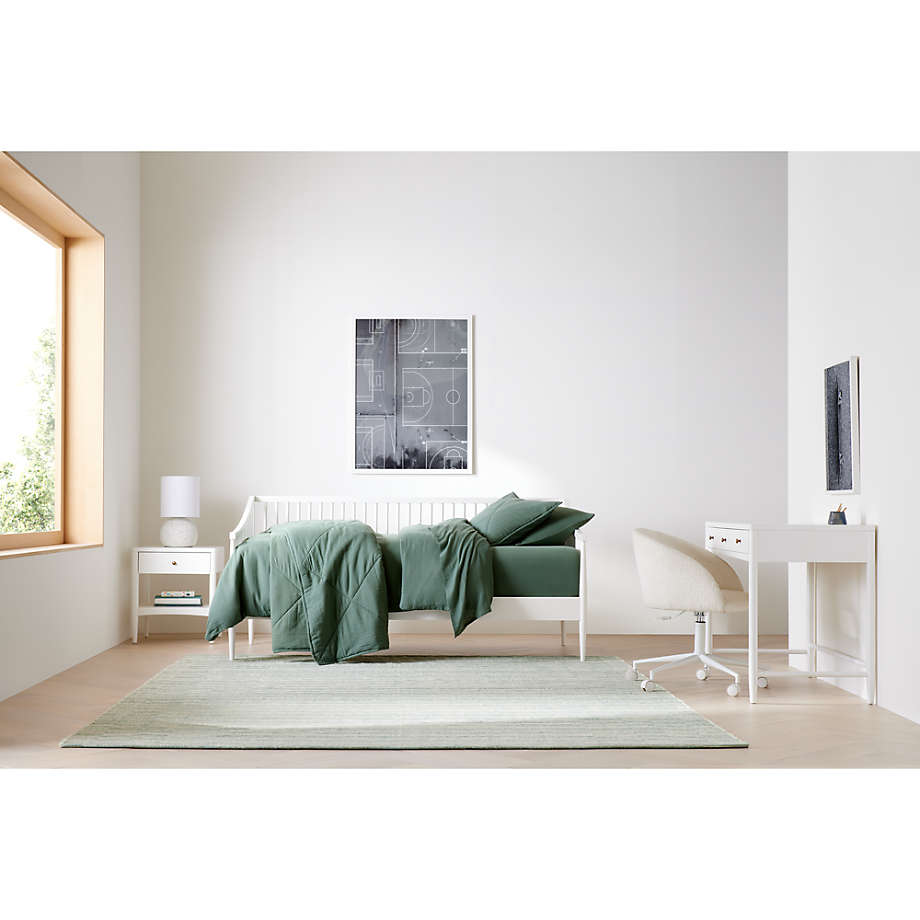 Hampshire Spindle White Wood Kids Daybed Frame Reviews Crate