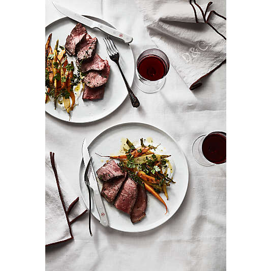 Mercer Matte White Porcelain Dinner Plate