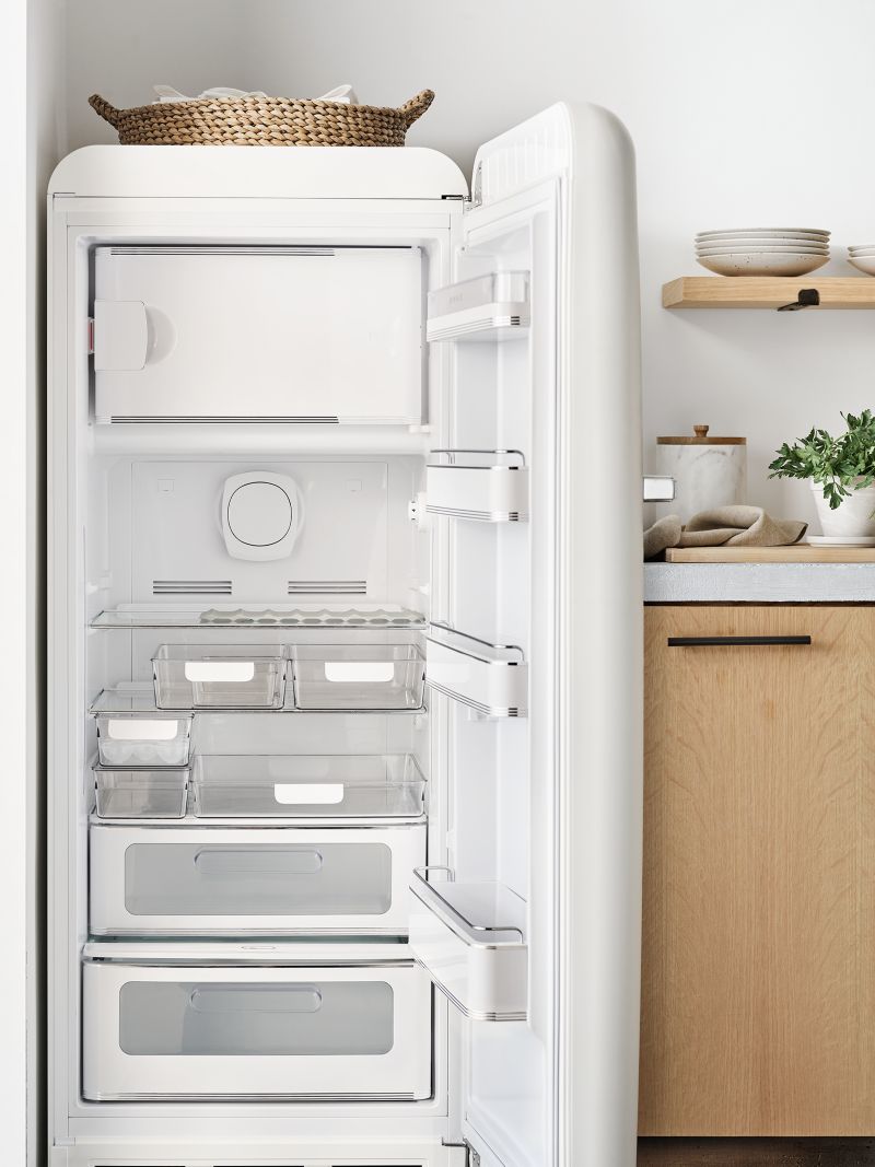 SMEG FAB 28 Matte White Refrigerator - image 2 of 12