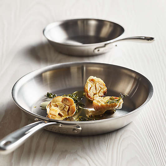 All-Clad ® D3 Curated Stainless Steel 8" and 10" Fry Pans Set