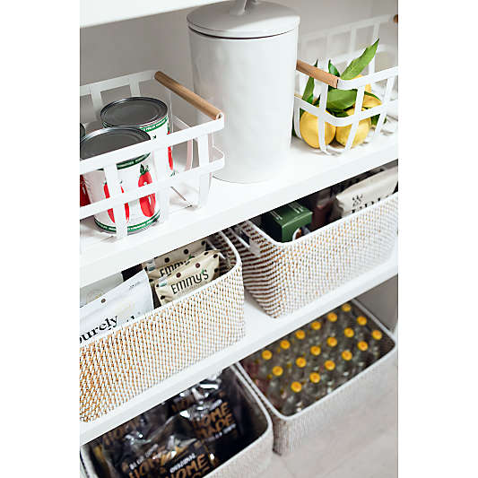 Marin White Stoneware Canisters