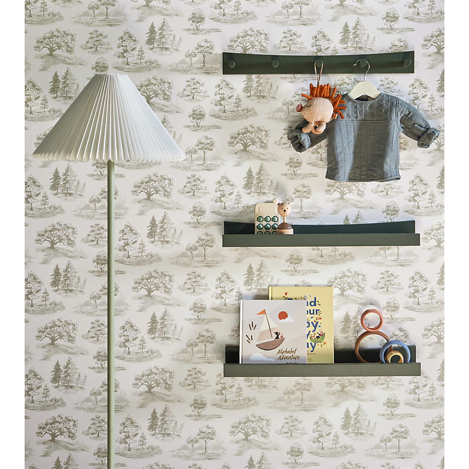 Hampshire Kids Olive Green Wall Hooks Reviews Crate Kids