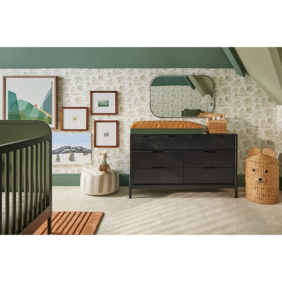 Crate and barrel store changing table topper